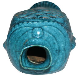 綠釉魚形瓶 靈動古韻，精品推薦